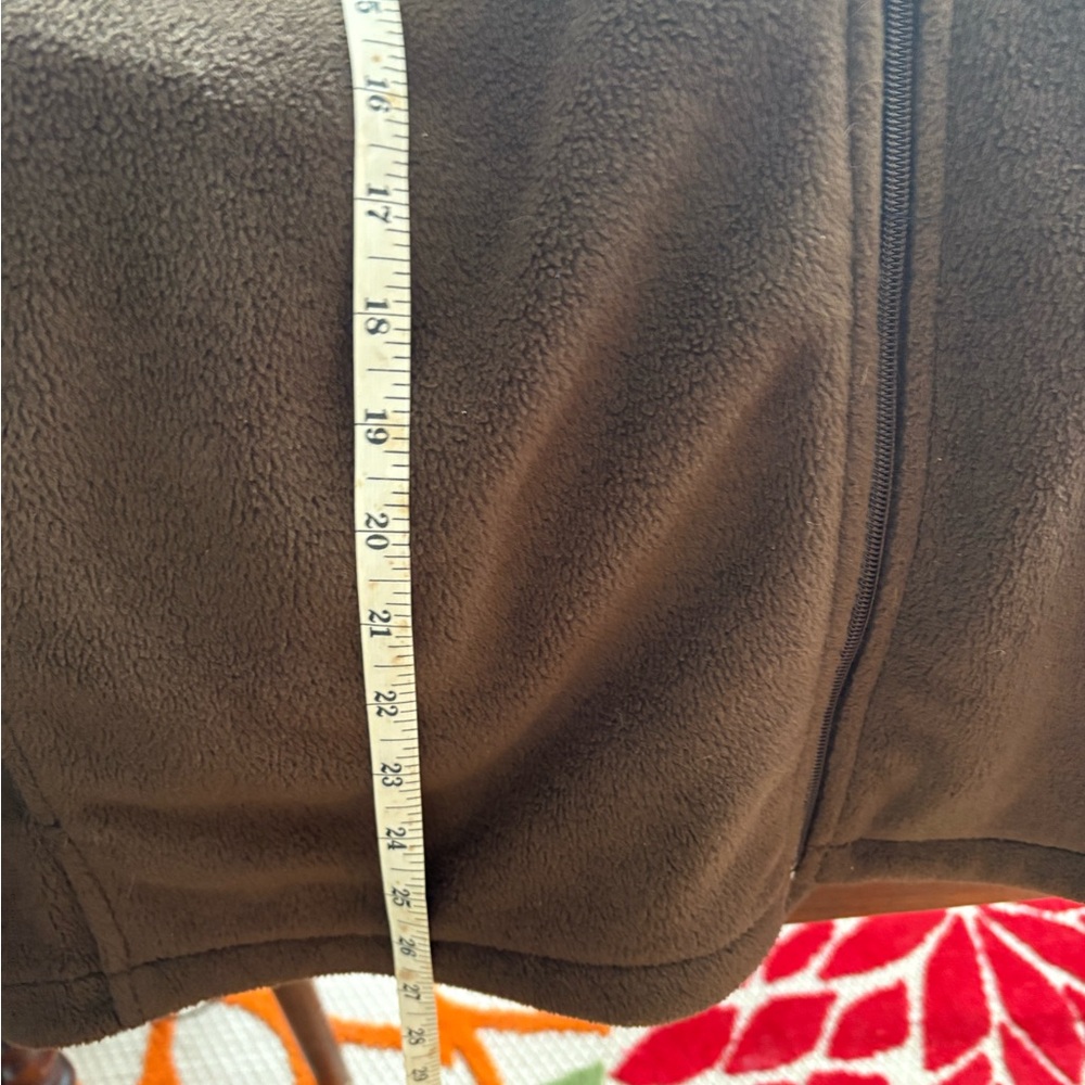 Woolrich Brown Full-Zip Fleece Jacket - Picture 4 of 5